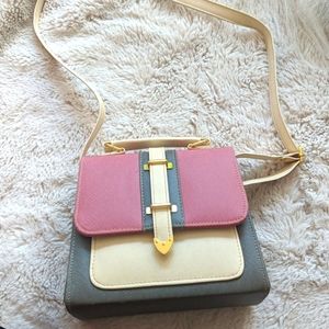 Color block purse